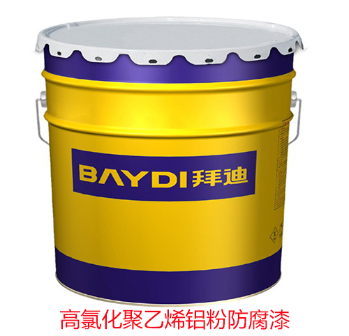 高氯化聚乙烯铝粉防腐漆